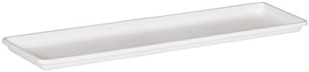 Root & Vessel 10242, White, Countryside Flower Box Tray, Medium (22.25” x 6.5”)