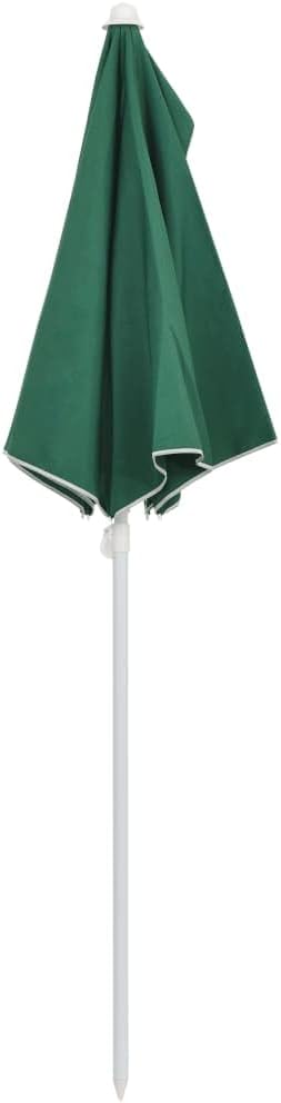 Garden Half Parasol with Pole,Sun Shade Umbrella,Outdoor Umbrellas,Patio Umbrella,Table Umbrella,Picnic Umbrella,for Patios,Gardens,Balconies,Decks, 70.9"x35.4" Sand