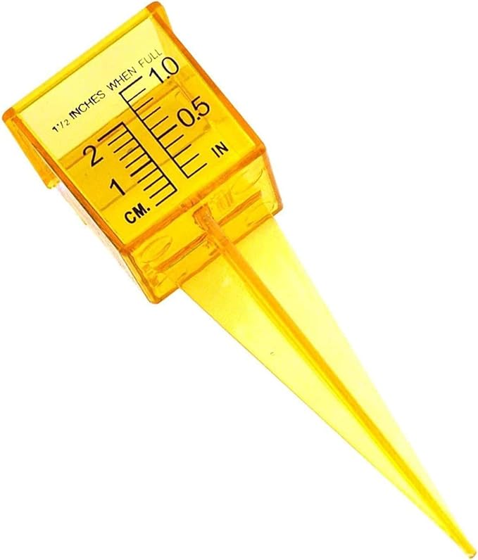Moisture Meter Sensor & Lawn Watering Guide | Rain Sprinkler Gauge Plant, Grass & Garden Care