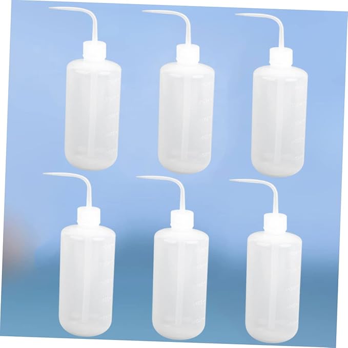 500ml Squeeze Spray Bottle for Indoor Plants and Garden 6-Pack Long Nozzle Watering Can for Succulent Care and Cleaning