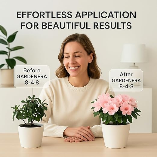 ππππππππππ Slow Release Hydrangea Fertilizer with Iron & Sulfur β Indoor & Outdoor Soil Acidifier for Miracle Growth - 20 QUARTS