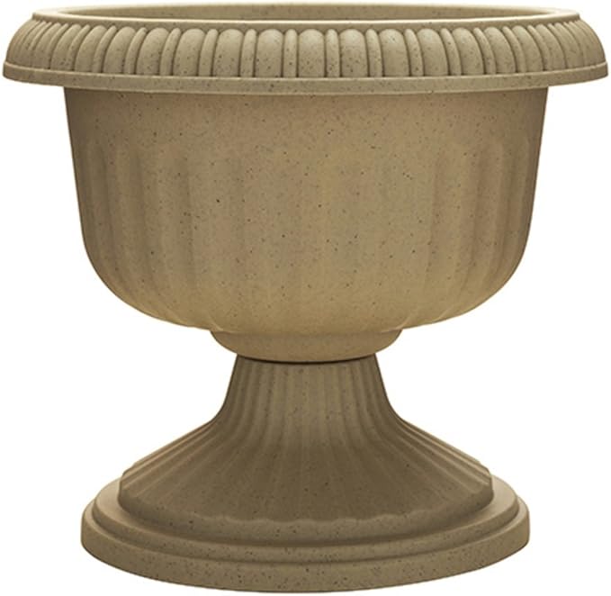 Southern Patio 18" Grecian Urn, Stone