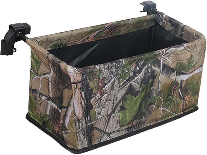 Wagon Cart Tail Bag Utility Oxford Cloth Portable Storage Bag Wagon Cart Accessories for Shopping Picnic, Light Green
