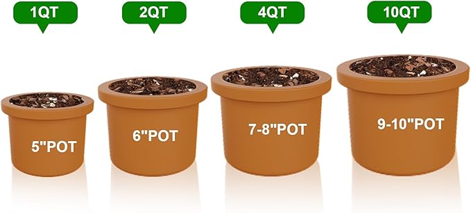 Sphagnum Peat Moss for Plants 1qt, Organic Garden Growing Soil Amendment and Media for Flowers, Vegetables, Herbs, Orchid, Indoor Houseplant