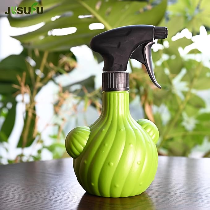 Plant Mister Spray Bottle,Spray Bottle for Indoor and Gardens, Continuous Water Mist Sprayer for Plants, Flowers, Cleaning (green 500ml/17oz)