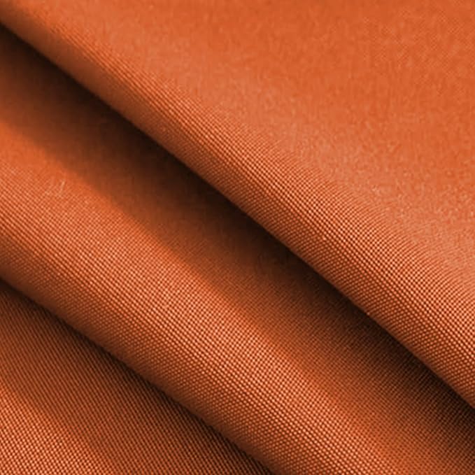 Outdoor Cushion Set for Furniture Patio Furniture, UV Resistant, Water Resistant - 6 Inch Thick Foam Garden Cushions – 22x24 Inch Patio Seat Covers for Chair/Sofa/Couch | Orange | 10-Pack |