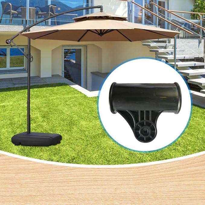 Fenteer Patio Umbrella Accessories Tool Sunshades Parts Maintenance Parasol Bases Part Replacements for Courtyard Picnic Beach Umbrella Balcony Garden, Connector B