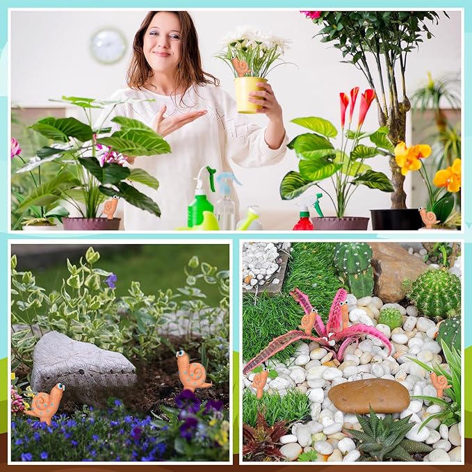 6 Pcs Water Sensor Ceramic The Potting Shed Water Sensor Plant Decoration Moisture Monitor Gardening Houseplant Humidity Meter Fun Gardening Gift for Your Potted Plant