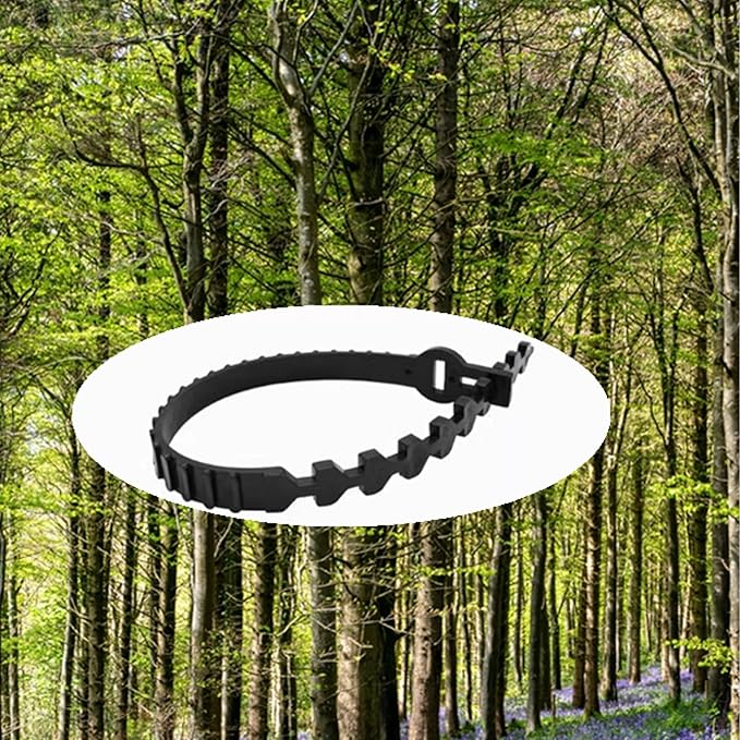 8 Pcs Tree Stake Supports Adjustable Plant Ties Tree Training System,Heavy Duty Flexible Rubber Locking Strap-Cable, Plant & Tree Ties for Staking (4PCS 58cm/22.8 inch+4PCS 24cm/9.4inch)