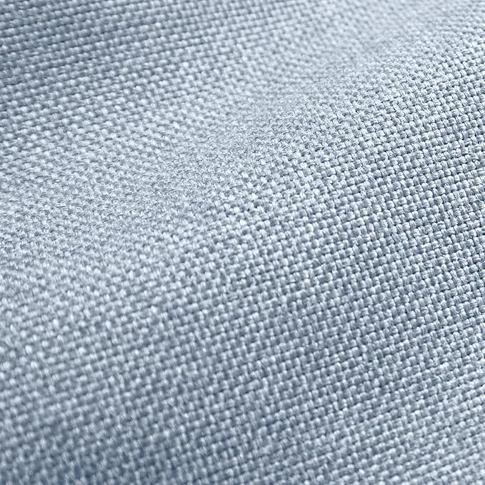Belord Luxury 6" Thick Outdoor Cushion Set - 22 x24 Inch 28D Sponge Filling Fade-Resistant Chair Cushion, Spill Proof Removable Patio Furniture Replacement Cushion for Sofa Bench Swing - Baby Blue