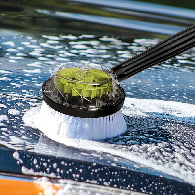 Sun Joe SPX-CCK Car Care Accessory Kit, Includes SPX-RB1 Rotary Wash Brush & SPX-WB1 Wheel Rim Brush