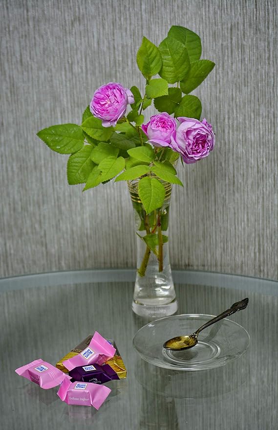 WGV Unique Bouquet Vase, 5" W, 12" H, Clear Glass Tall Floral with Flared Oval Opening, Centerpiece, Home Wedding Event Decor, 1 Piece (VCK0912)