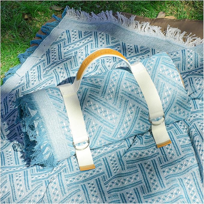 Rug Waterproof Outdoor Extra Large Sand Free Picnic Blanket Rv Gear Navy