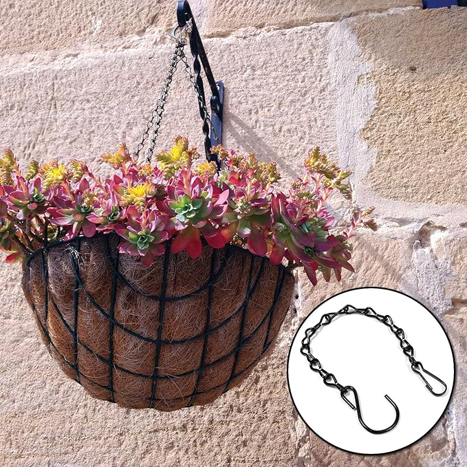 4 Pack 36 Inches Hanging Chain for Bird Feeders, Planters, Birdbaths, Billboards, Lanterns, Chalkboards, Decorative Ornaments (36 Inch 4pc)