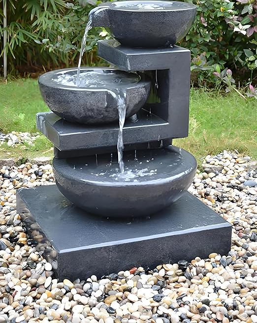 20 lbs Pebbles for Indoor Plants, 0.8-1.2 Inch Polished River Rocks Decorative Stones for Garden, Aquarium, Vase Fillers, Outdoor Landscaping and Backyard