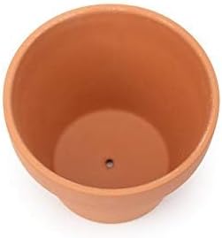 CFKJ [26 Pack] 4" Planter Nursery Pots Terracotta Pot Clay Pots Clay Ceramic Pottery Cactus Flower Pots Succulent Nursery Pots Garden Terra Cotta Pots with Drainage Hole (26)