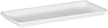 Novelty 10182, White, Countryside Flower Box Tray, Small (16.25" x 6.5")