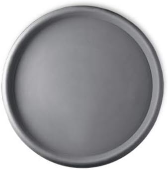 Crescent Garden Universal Round Planter Saucer, Heavy Duty Drainage Dish for Plant Pots, Extra Large Plant Dishes Saucer, Indoor & Outdoor Plant Tray - Rust(19.75 inch Inner, 22 inch Outer Diameter)