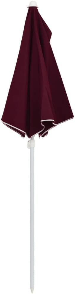 Garden Half Parasol with Pole,Sun Shade Umbrella,Outdoor Umbrellas,Patio Umbrella,Table Umbrella,Picnic Umbrella,for Patios,Gardens,Balconies,Decks, 70.9"x35.4" Sand