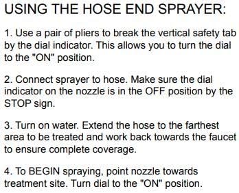 Multi-Use Lawn Hose-End Sprayer 32oz (Pack of 2) Empty Refillable Bottle (Natural, Clear), 30:1 Sprayer, Reusable - Best for Fertilizer, pesticides, herbicides, car wash and Any Other Outdoor Liquid