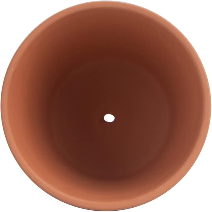 CFKJ [17 Pack] 4" Planter Nursery Pots Terracotta Pot with Saucer Clay Ceramic Pottery Cactus Pot Flower Succulent Garden Terra Cotta Planter Pots (4")