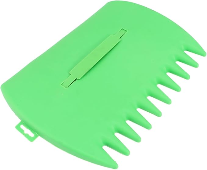 BESTonZON 2pcs Leaves Cleaning Rake and Spade Set for Fallen Leaves Removal Green Hand Tools for Garden and Lawn Care Sturdy Rake Accessories for Yard Maintenance