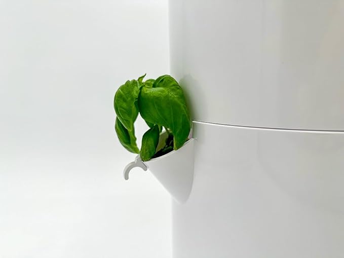 Tower Garden Vertical Growing Clip, White, Small, 30 Count, UV Resistant