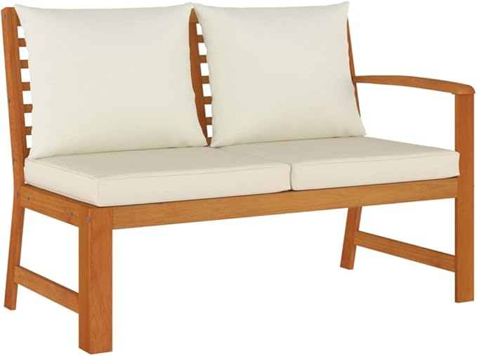Garden Relaxation Set Outdoor Relaxation Set Balcony Lounge Set Deck Lounge Furniture 11 Piece Patio Dining Set with Cushions Solid Wood Acacia for patios, Balconies, Gardens