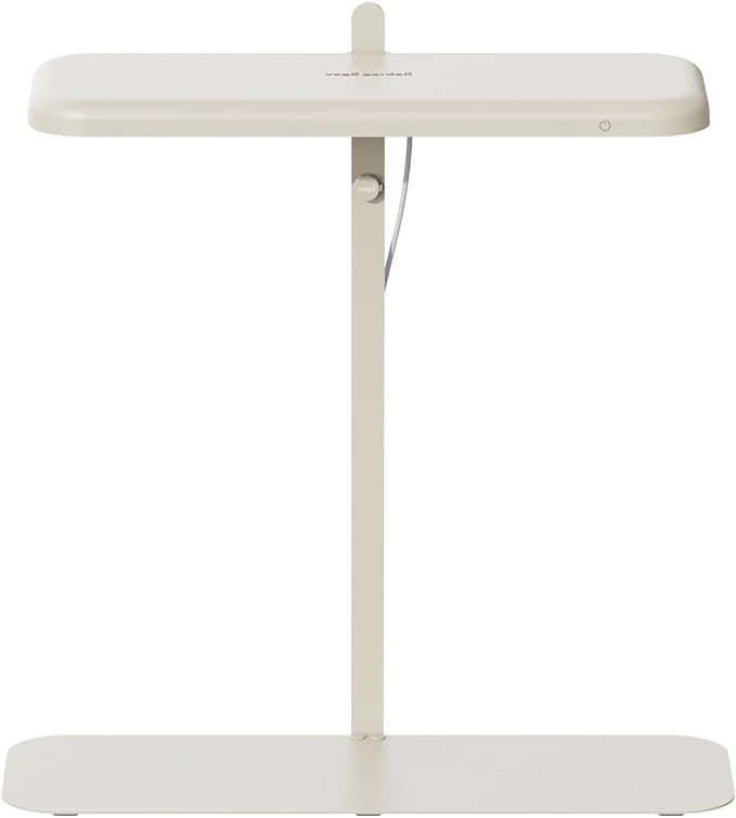 Vego garden Starter Grow Lights Stand for Indoor Plants, Full-Spectrum White Light LED Grow Light with Customized Adjustable Height for Microgreens