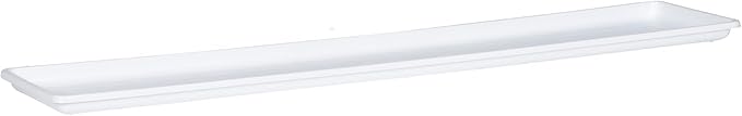 Root & Vessel 10302, White, Countryside Flower Box Tray, White, 30-inch