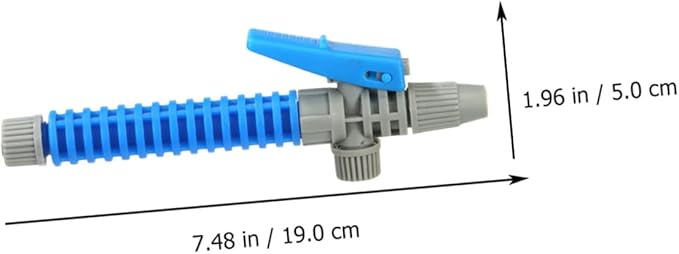 Milisten 2pcs Spray Nozzles Ergonomic Grip for Garden and Household Use Compatible Standard Hoses for Lawn Care Cleaning and Pet Training