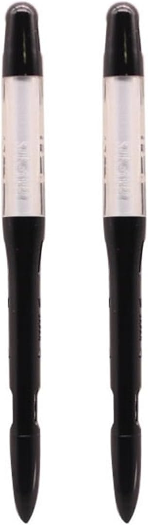 Sustee Aquameter - Small - Black - Bundle of 2 - Leave-in Soil Moisture Meter for Potted Plants - Plant Water Sensor - Refillable