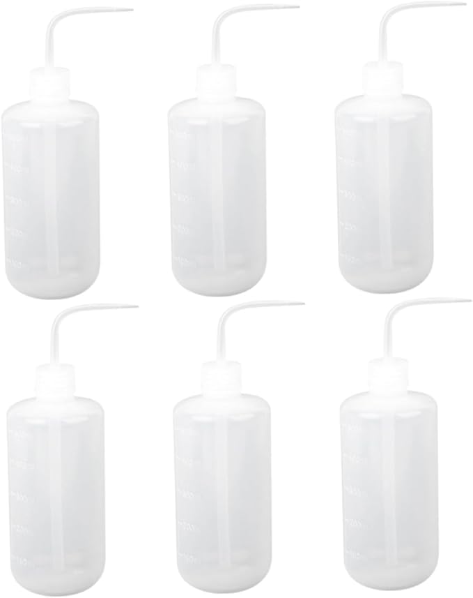 500ml Squeeze Spray Bottle for Indoor Plants and Garden 6-Pack Long Nozzle Watering Can for Succulent Care and Cleaning