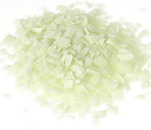 Shiny Stone Glow in The Dark Aquarium Neon Gravel Sand, Decorative Rocks for Fish Tank and Fairy Garden, Home Dec,305g/0.67lbs (5-8mm, Yellow Green)