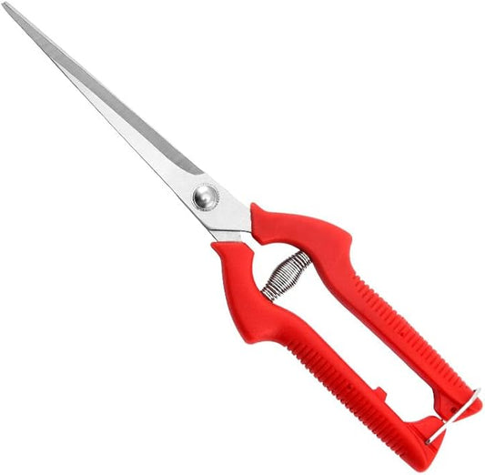 1 PACK Extended-model Stainless Steel Multifunctional Garden Pruning Shears. Use-pruning Flowers, Trees, Fruits, Vegetables, Herbs; Suitable for Home, Garden, Agriculture, Flower Shop, Etc.