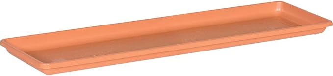 Root & Vessel 10245, Terracotta, Countryside Flower Box Tray, Medium (22.25" x 6.5")