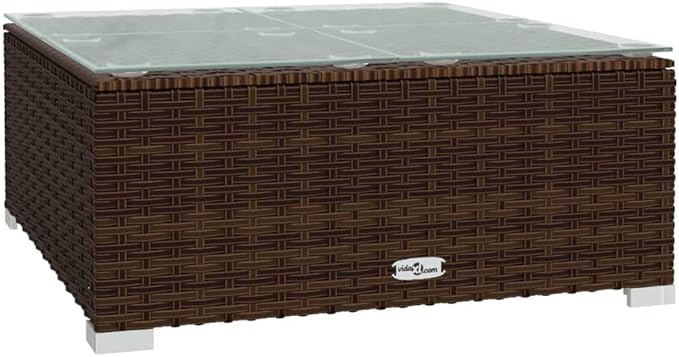Garden Lounge Set Brown, Green Patio Furniture Set Garden Seating Ensemble for Pond Backyard