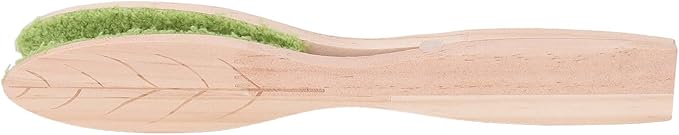 POCREATION Portable Leaf Cleaning Tongs, Wood Handle Fiber Cloth Tool for Indoor Outdoor Plants, Easy Use Cleaner for Garden, Courtyard, Houseplants