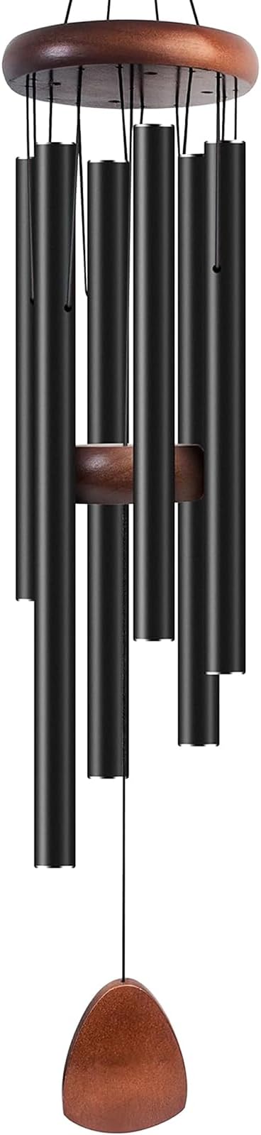 Large 37 Inch Large Aluminum Wind Chimes Outdoor Zen Wind Chimes for Garden, Patio, Yard Decoration Classic Design with Wind Catc her Unisex Gift Idea for Birthday, Housewarming