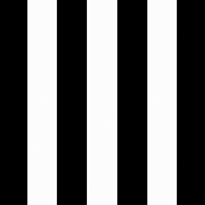 Arden Outdoor Patio Dining Chair Cushion, 20x44, Rain-Proof Seat Pad, Fade-Resistant Outdoor Cushion Black Cabana Stripe