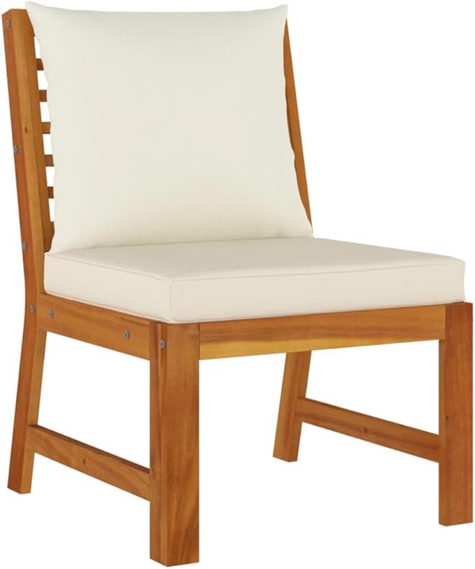 Garden Relaxation Set Outdoor Relaxation Set Balcony Lounge Set Deck Lounge Furniture 11 Piece Patio Dining Set with Cushions Solid Wood Acacia for patios, Balconies, Gardens