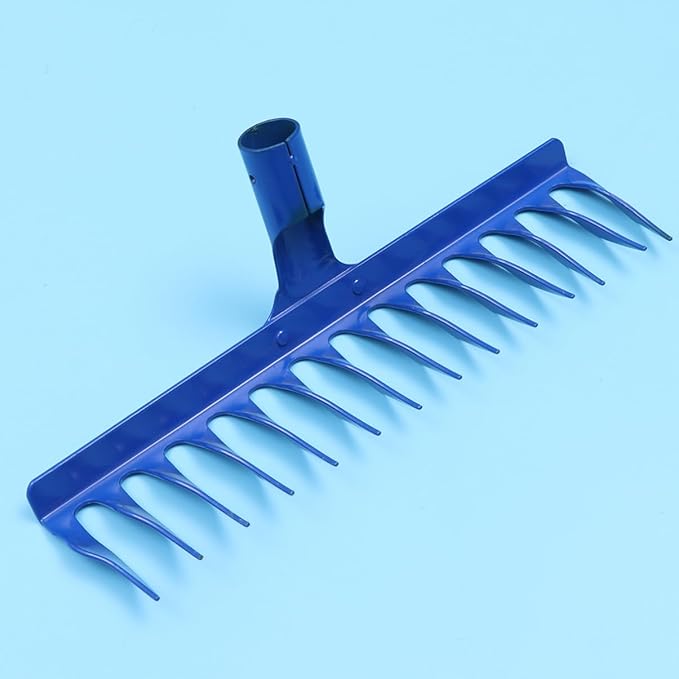1Pc Garden Cleaning Rake Durable Garden Harrow Tool for Lawn Care Random Color for Farm Use Essential Gardening Accessory Random Color