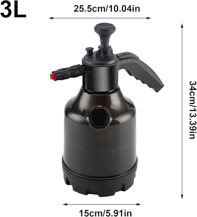 Spray Nozzle - High-Pressure Car Wash Tool, Adjustable Soap Dispenser | Garden Hose blaaster, Snow Lance, Auto Detailing Equipment, Vehicle Cleaning Accessory for Vehicle Care
