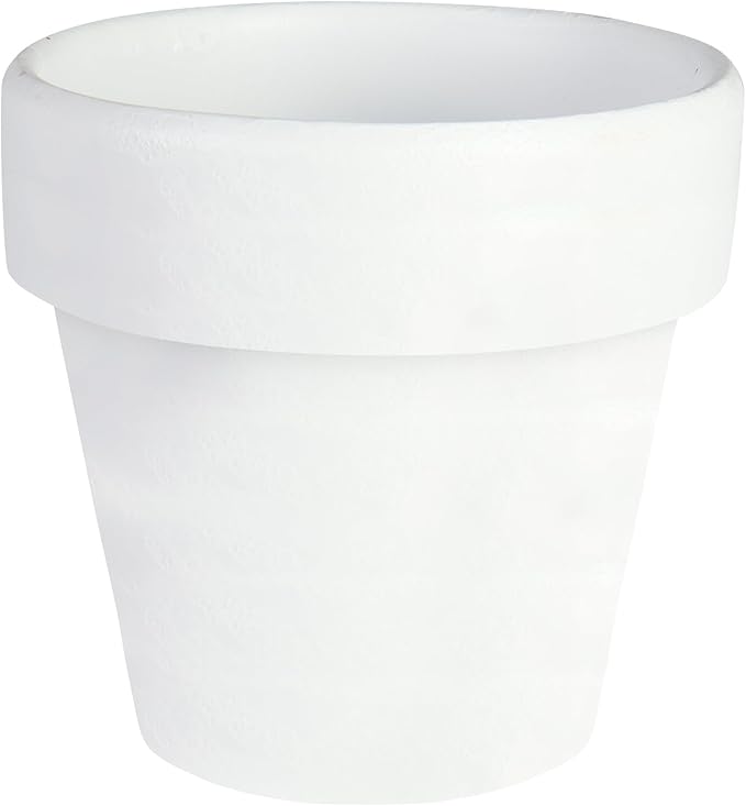12pcs Mini White Pots – Small White Pots for Indoor or Outdoor Plants, Mini Planters for Flowers and Greenery, for Plant Lovers