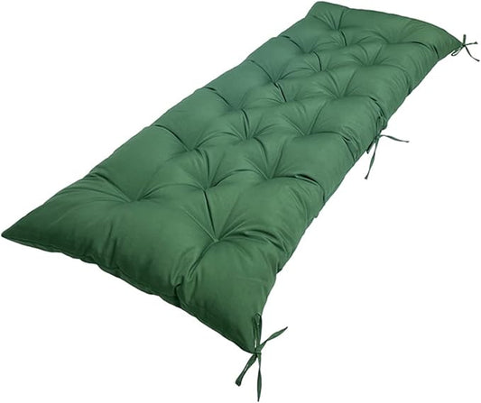 Porch Swing Cushions,Patio Chair Seat Cushion,59"*20" Seat Pads Outdoor Swing Cushions for Swing Bench Chair Garden Seats Outdoor Bench Pad for Patio Furniture Waterproof,Green