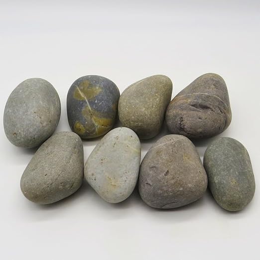 Natural Rocks for Aquarium, 5Lb Stone Terrarium, hydroponic Grow Media, Rock Garden Edging, Terrarium Rocks, Fish Tank Stones, Decorative Stones for vases, Planter Filler
