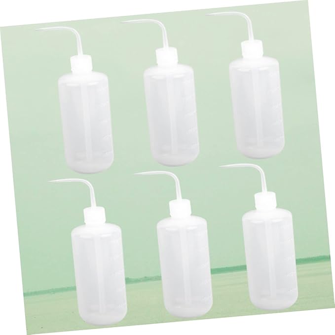 500ml Squeeze Spray Bottle for Indoor Plants and Garden 6-Pack Long Nozzle Watering Can for Succulent Care and Cleaning