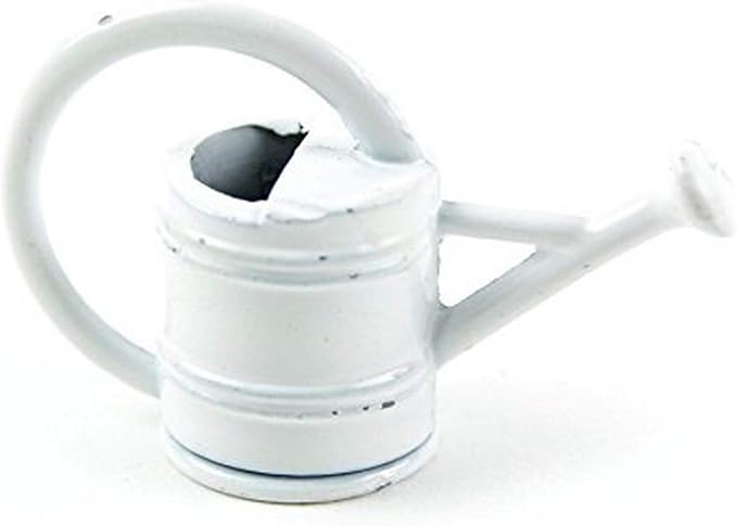 Miniature Watering Can White 1" 1Pc