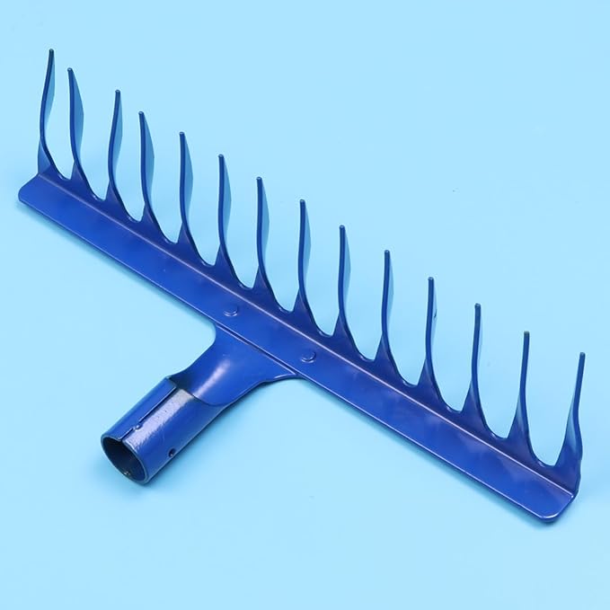 1Pc Garden Cleaning Rake Durable Garden Harrow Tool for Lawn Care Random Color for Farm Use Essential Gardening Accessory Random Color