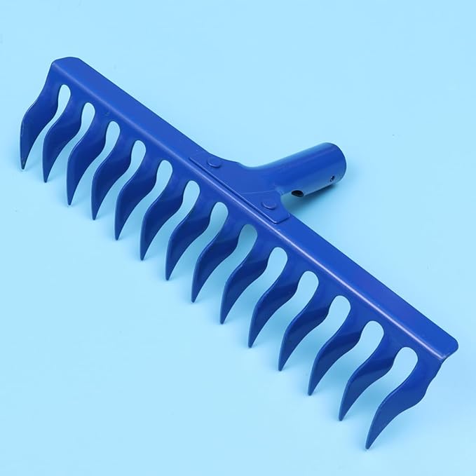 1Pc Garden Cleaning Rake Durable Garden Harrow Tool for Lawn Care Random Color for Farm Use Essential Gardening Accessory Random Color